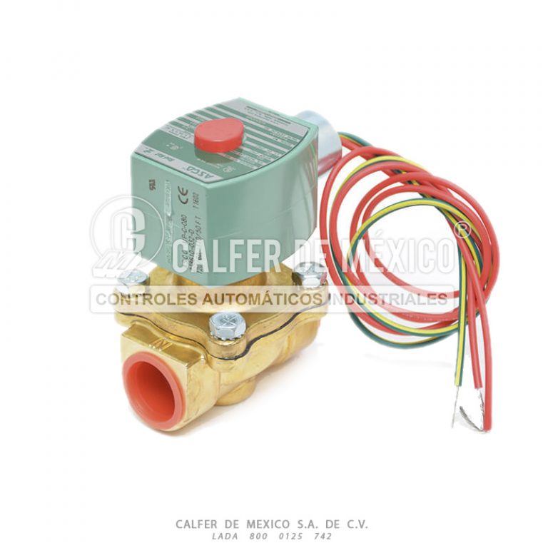 VÁLVULA SOLENOIDE ASCO 8210G095 USOS GENERALES CALFER DE MÉXICO